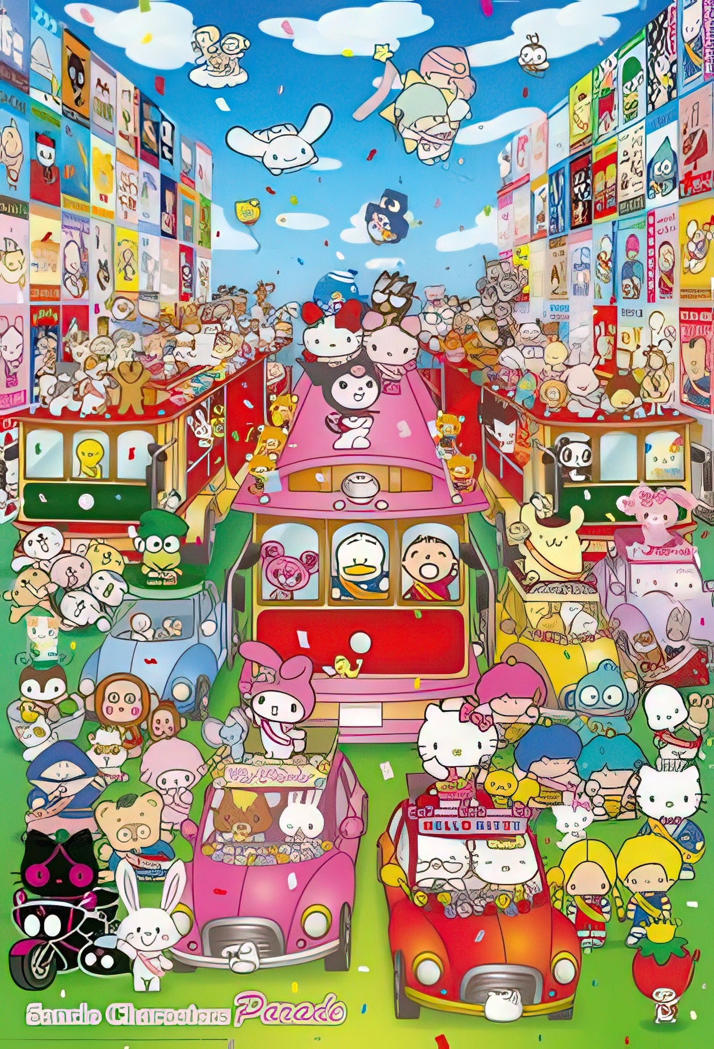 beverly-31-407-sanrio-characters-parade-1000-pieces-jigsaw-puzzle