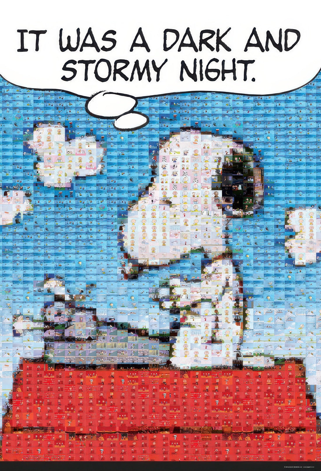 beverly-31-423-mosaic:-snoopy-and-the-typewriter-1000-pieces-jigsaw-puzzle