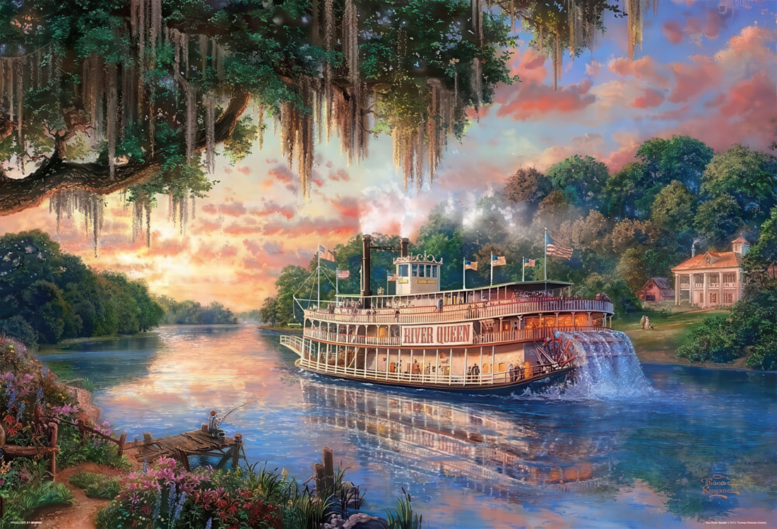 beverly-31-443-illustration-the-river-queen-1000-pieces-jigsaw-puzzle