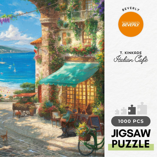 Beverly 31-480　Illustration • Italian Café　1000 Pieces Jigsaw Puzzle