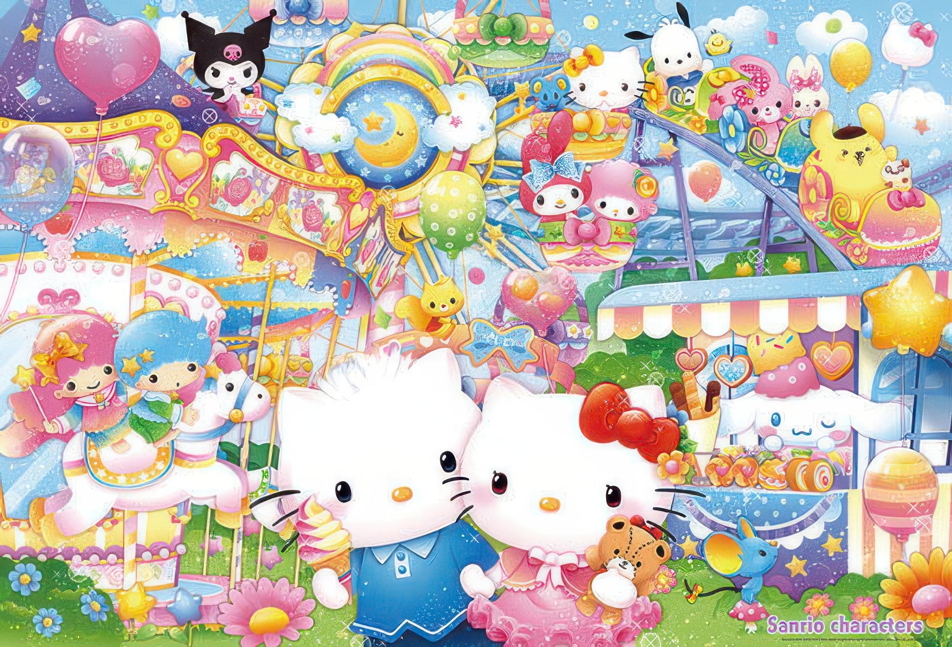 beverly-31-493-sanrio-dreaming-park-1000-pieces-jigsaw-puzzle