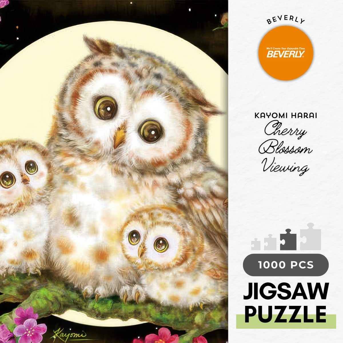 beverly-31-496-animal-cherry-blossom-viewing-1000-pieces-jigsaw-puzzle