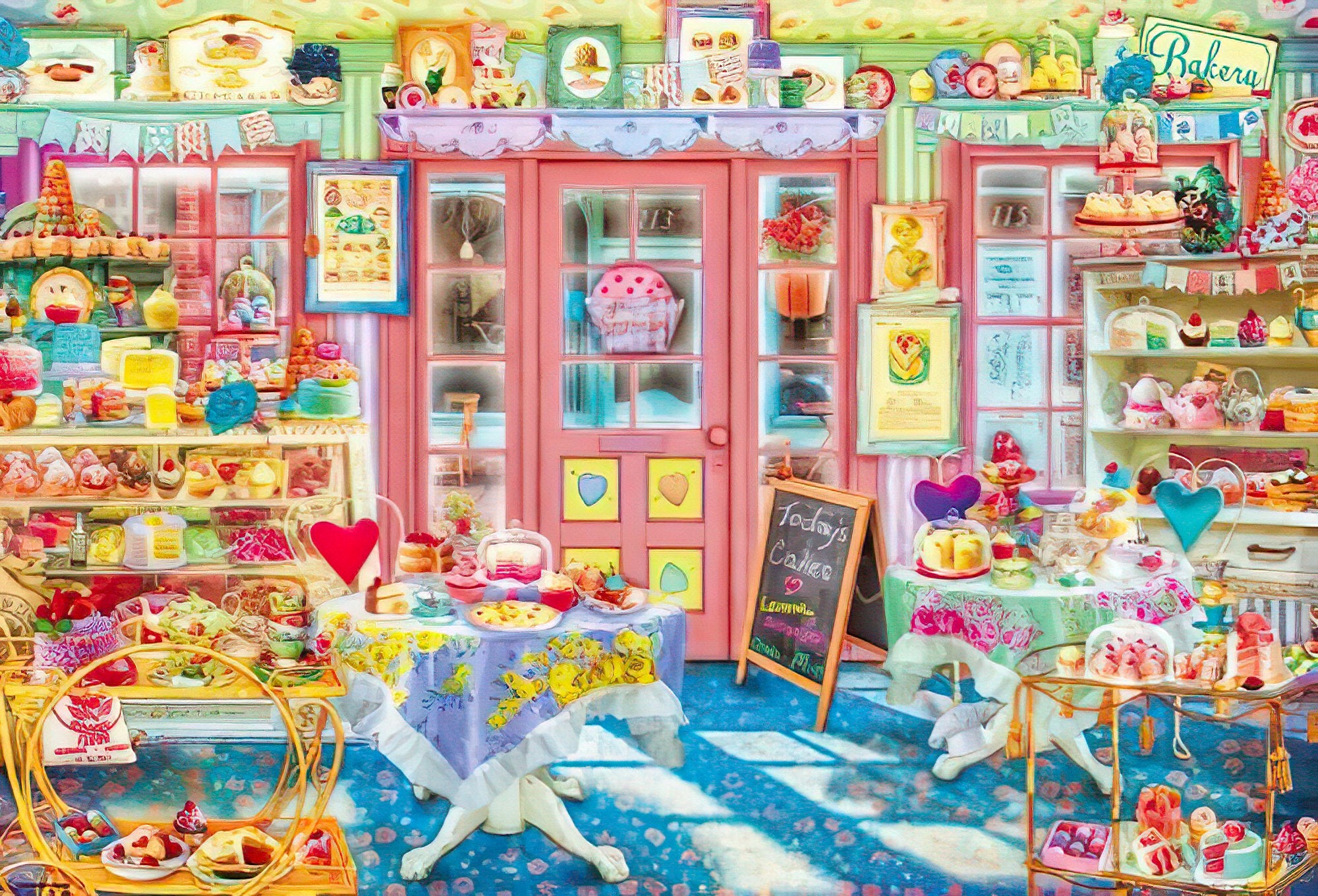 Beverly • Aimee Stewart • Lovely Cake Shop　1000 PCS　Jigsaw Puzzle