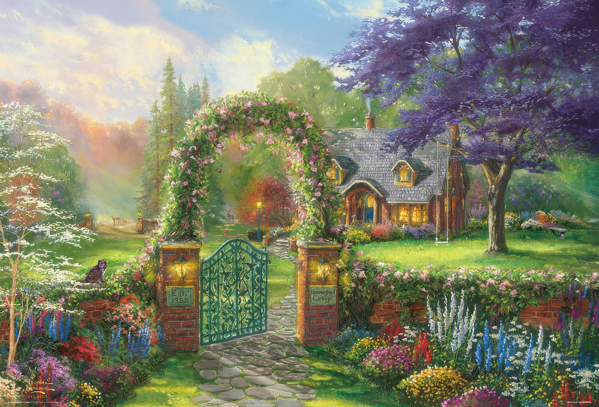 beverly-31-513-illustration-hummingbird-cottage-1000-pieces-jigsaw-puzzle