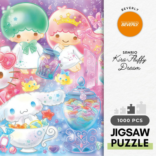 Beverly 31-531　Sanrio • Kira Fluffy Dream　1000 Pieces Jigsaw Puzzle