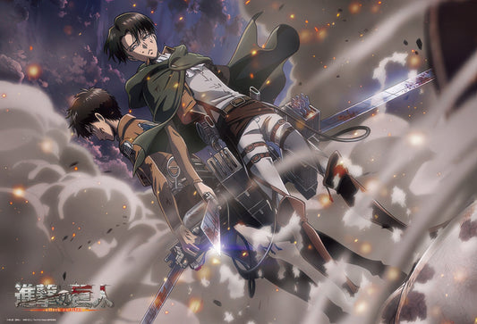 Beverly 31-536　Attack on Titan • Eren and Levi　1000 Pieces Jigsaw Puzzle