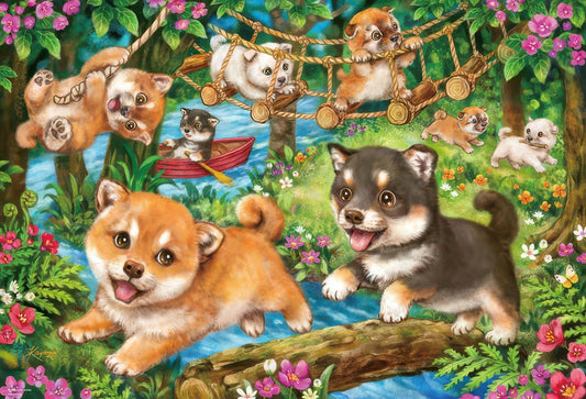 Beverly 31-537　Animal • Shiba's Adventure　1000 Pieces Jigsaw Puzzle