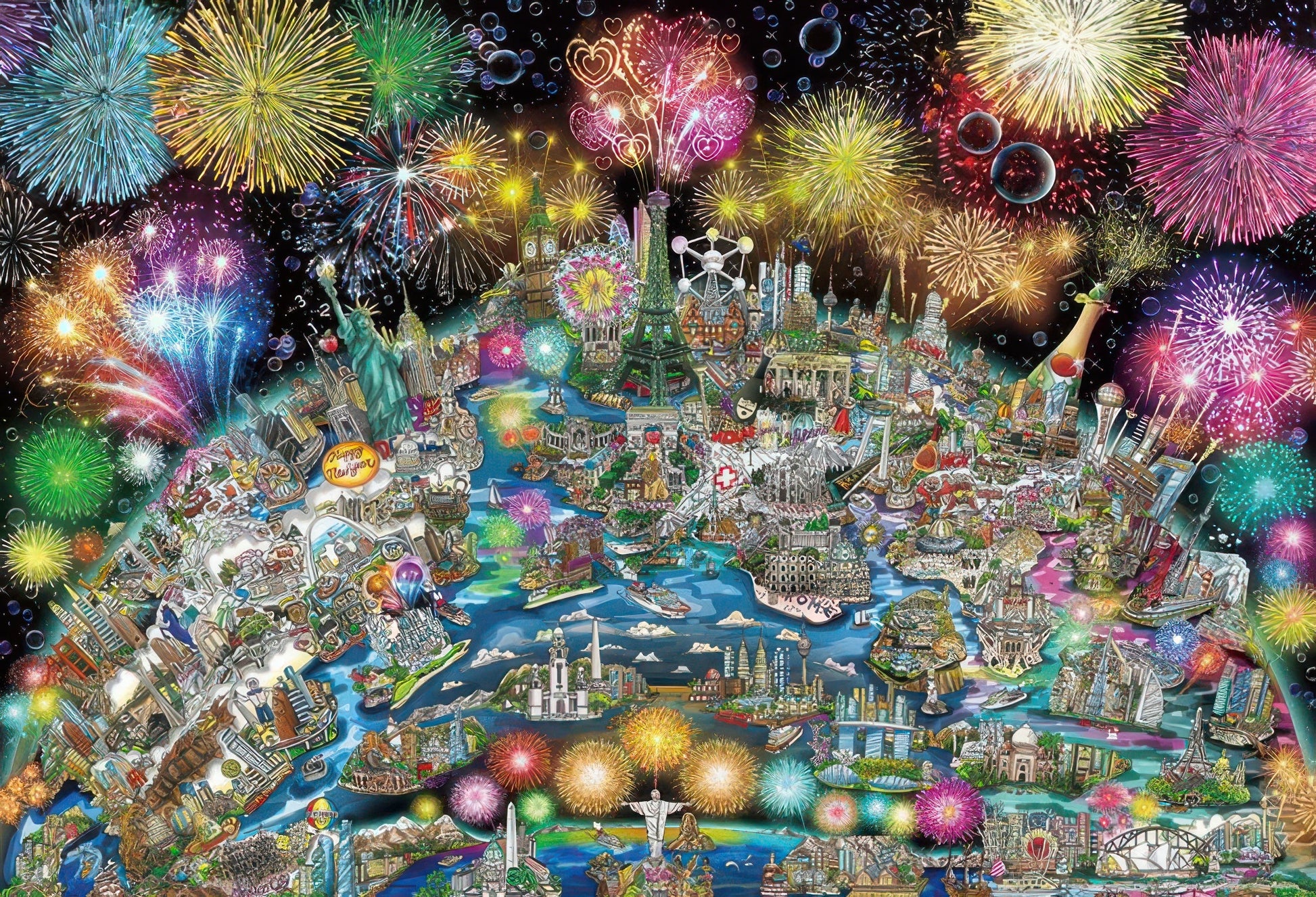 beverly-31-538-illustration-welcome-world-celebration-1000-pieces-jigsaw-puzzle