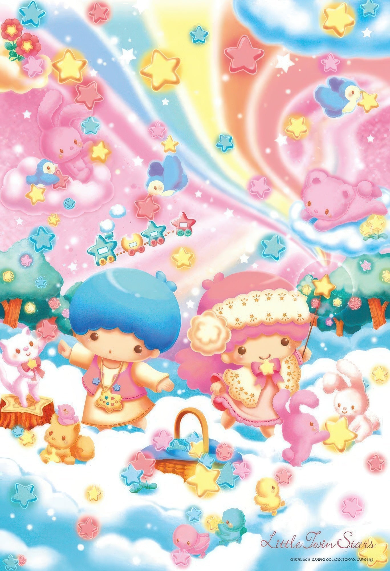 beverly-33-054-kiki-lala-making-a-starry-sky-300-pieces-jigsaw-puzzle