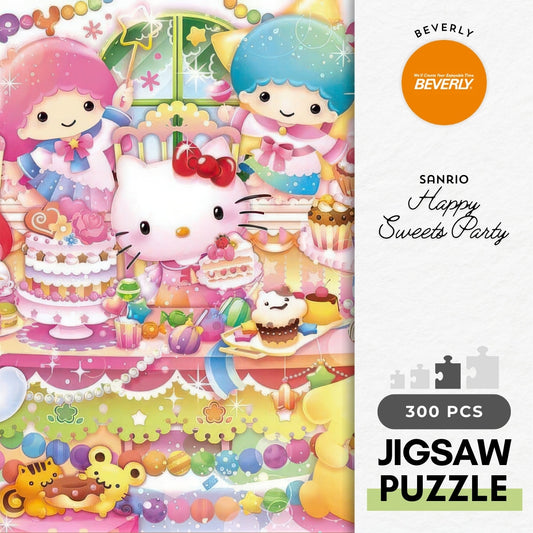 Beverly 33-134　Sanrio • Happy Sweets Party　300 Pieces Jigsaw Puzzle