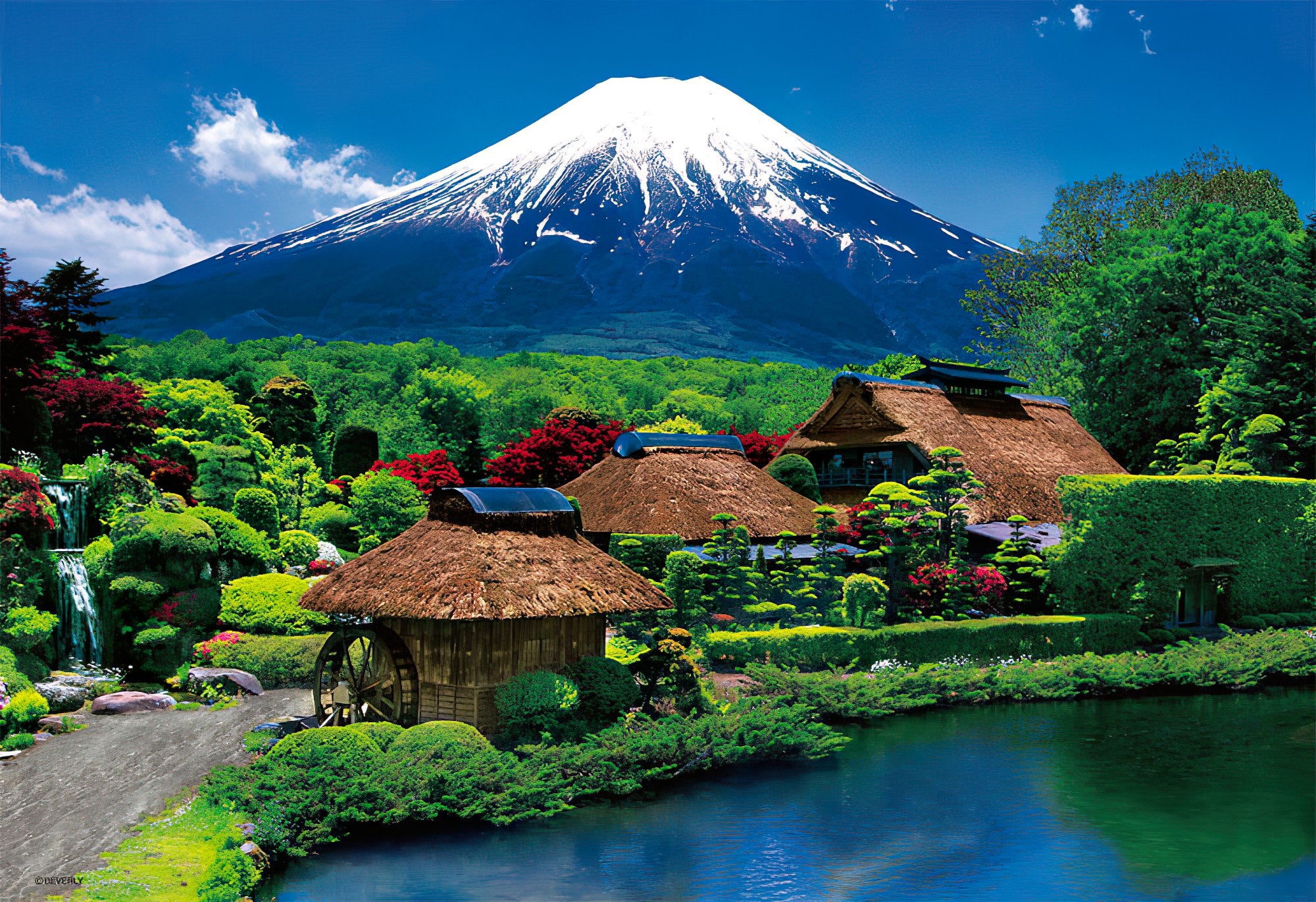 Beverly • Scenery • Mount Fuji from Oshino Village　300 PCS　Jigsaw Puzzle