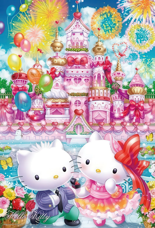 Beverly 40-001　Hello Kitty • Wonderful Proposal　500 Pieces Jigsaw Puzzle