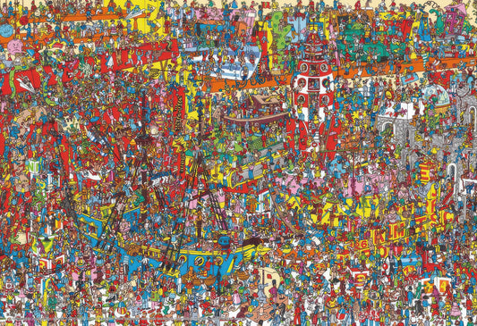 Beverly 40-005　Where's Wally • Lots of Toys　40 Pieces Jigsaw Puzzle