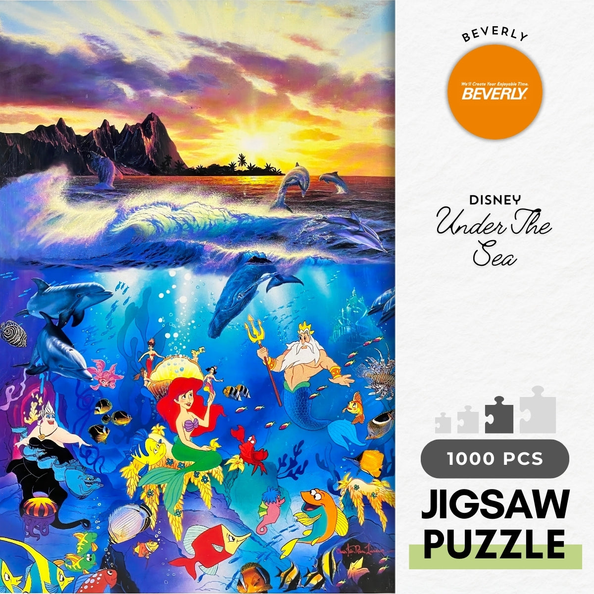 beverly-41-902-the-little-mermaid-under-the-sea-1000-pieces-jigsaw-puzzle