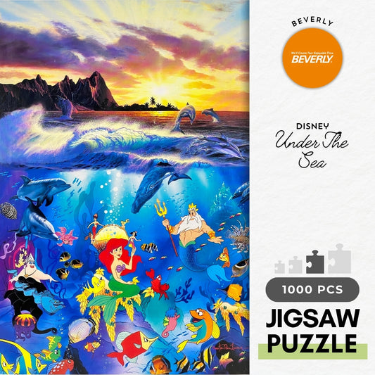 Beverly 41-902　The Little Mermaid • Under The Sea　1000 Pieces Jigsaw Puzzle