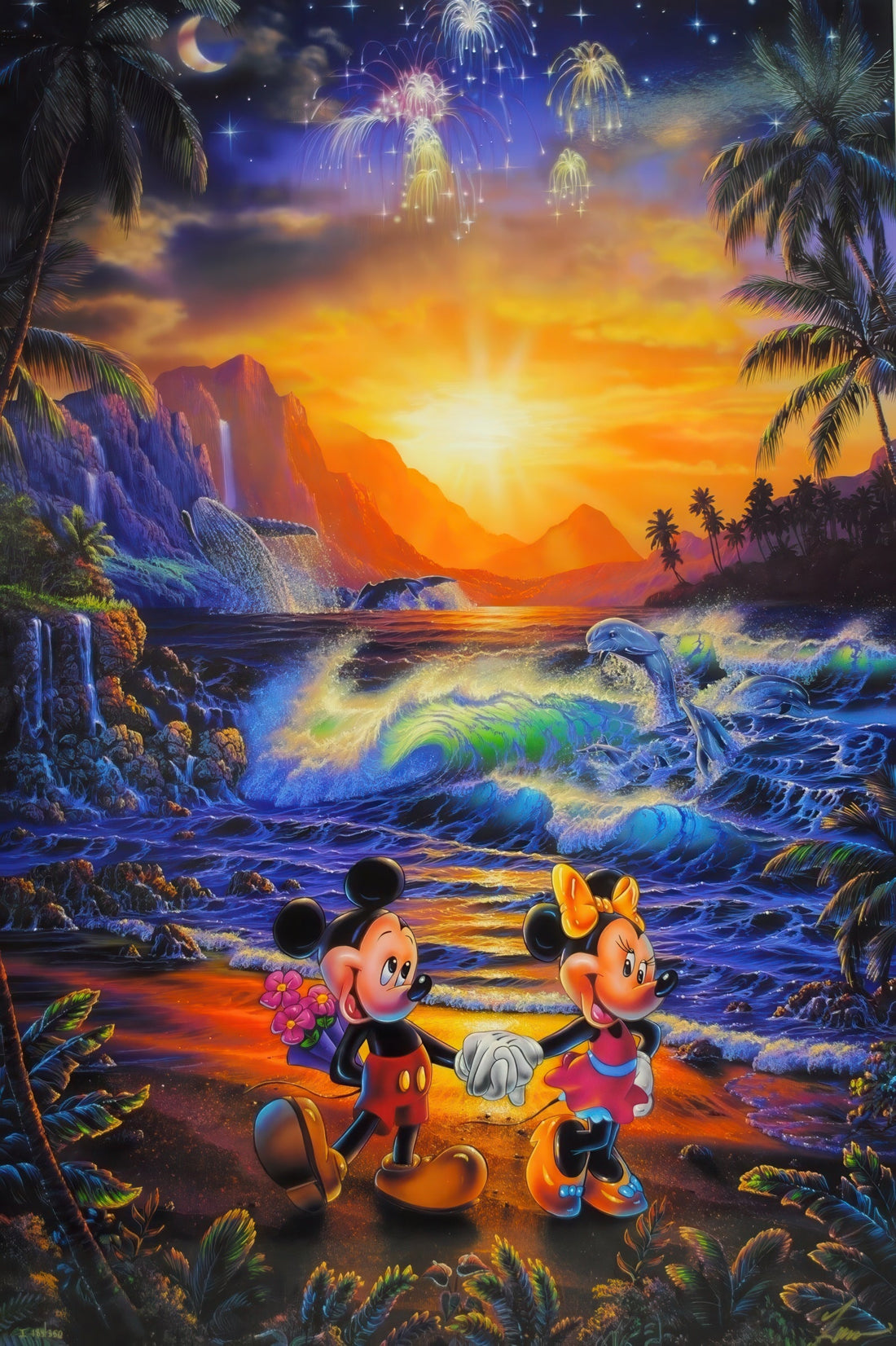 beverly-41-903-mickey-minnie-seaside-romance-1000-pieces-jigsaw-puzzle