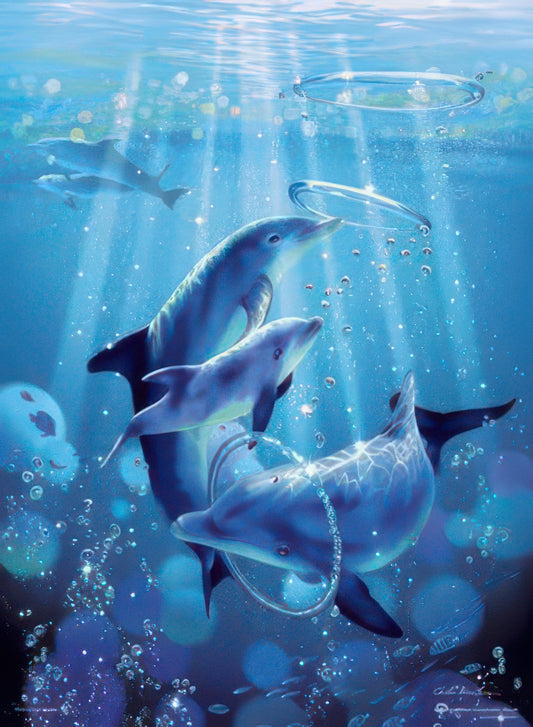 Beverly 45-931　Animal • Dolphin Symphony　500 Pieces Jigsaw Puzzle