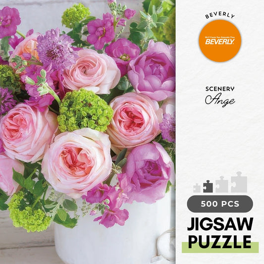 Beverly 500S-009　Flower • Ange　500 Pieces Jigsaw Puzzle