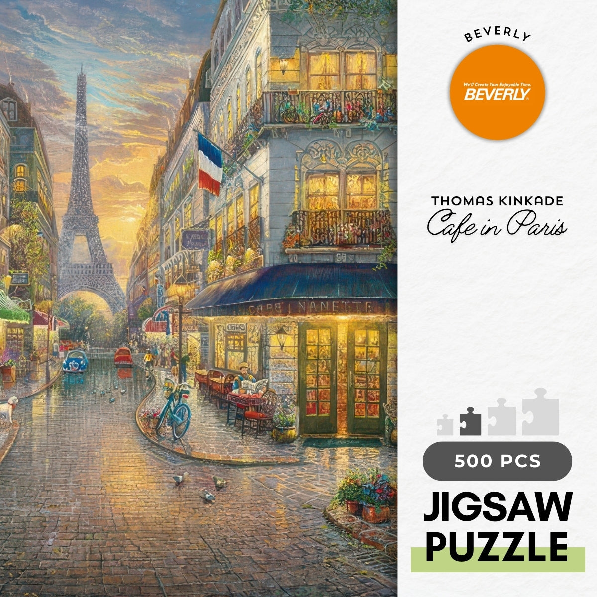 beverly-500s-010-illustration-cafe-in-paris-500-pieces-jigsaw-puzzle