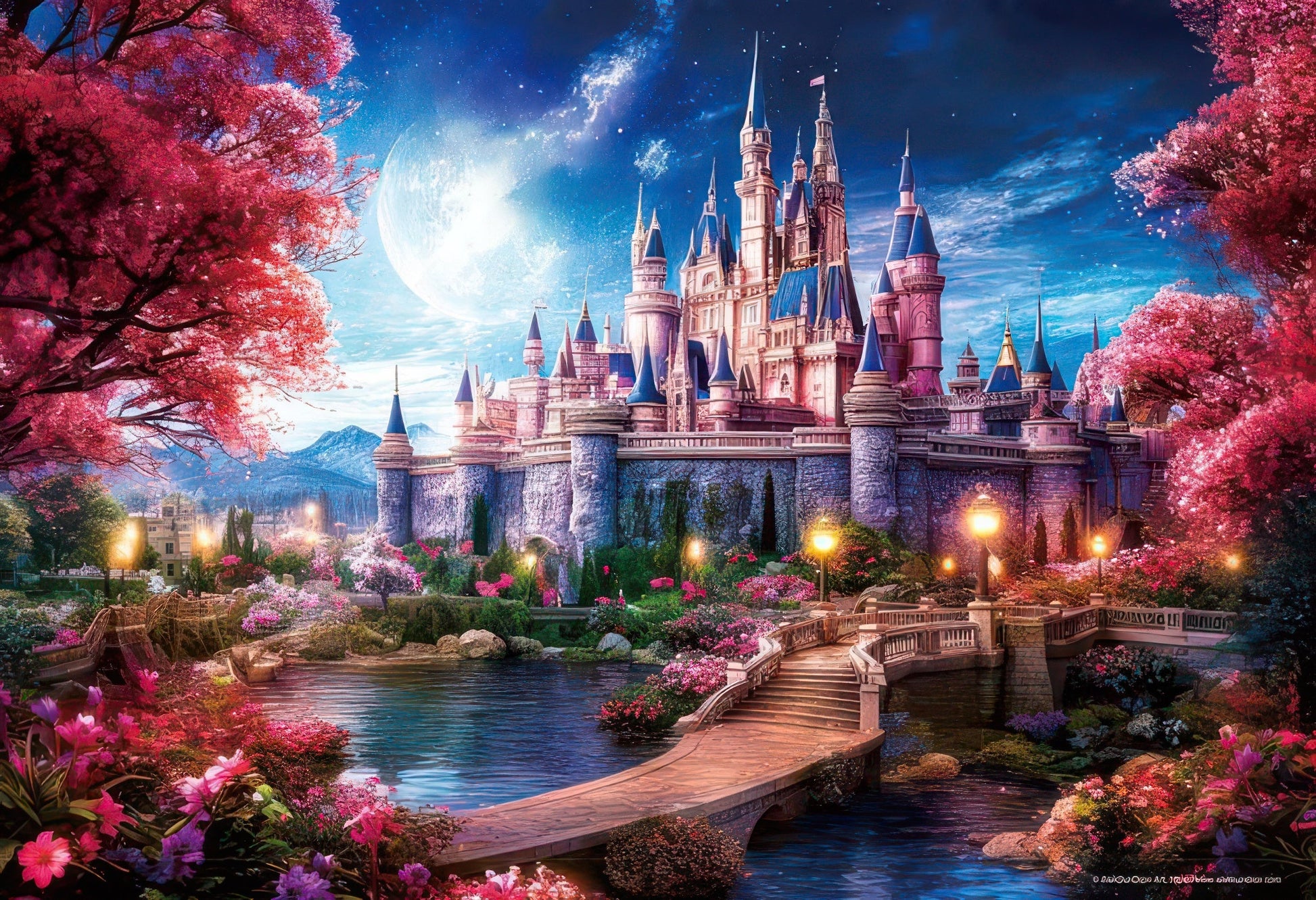 beverly-500s-018-garden-glowing-in-the-moonlight-500-pieces-jigsaw-puzzle