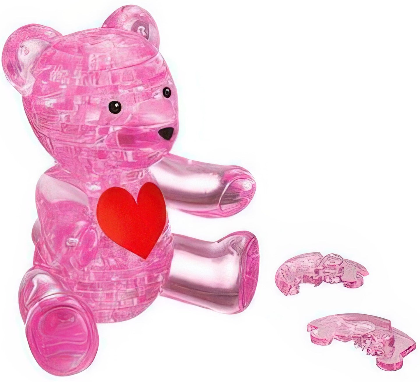 beverly-50118-pink-teddy-bear-41-pieces-crystal-3d-puzzle