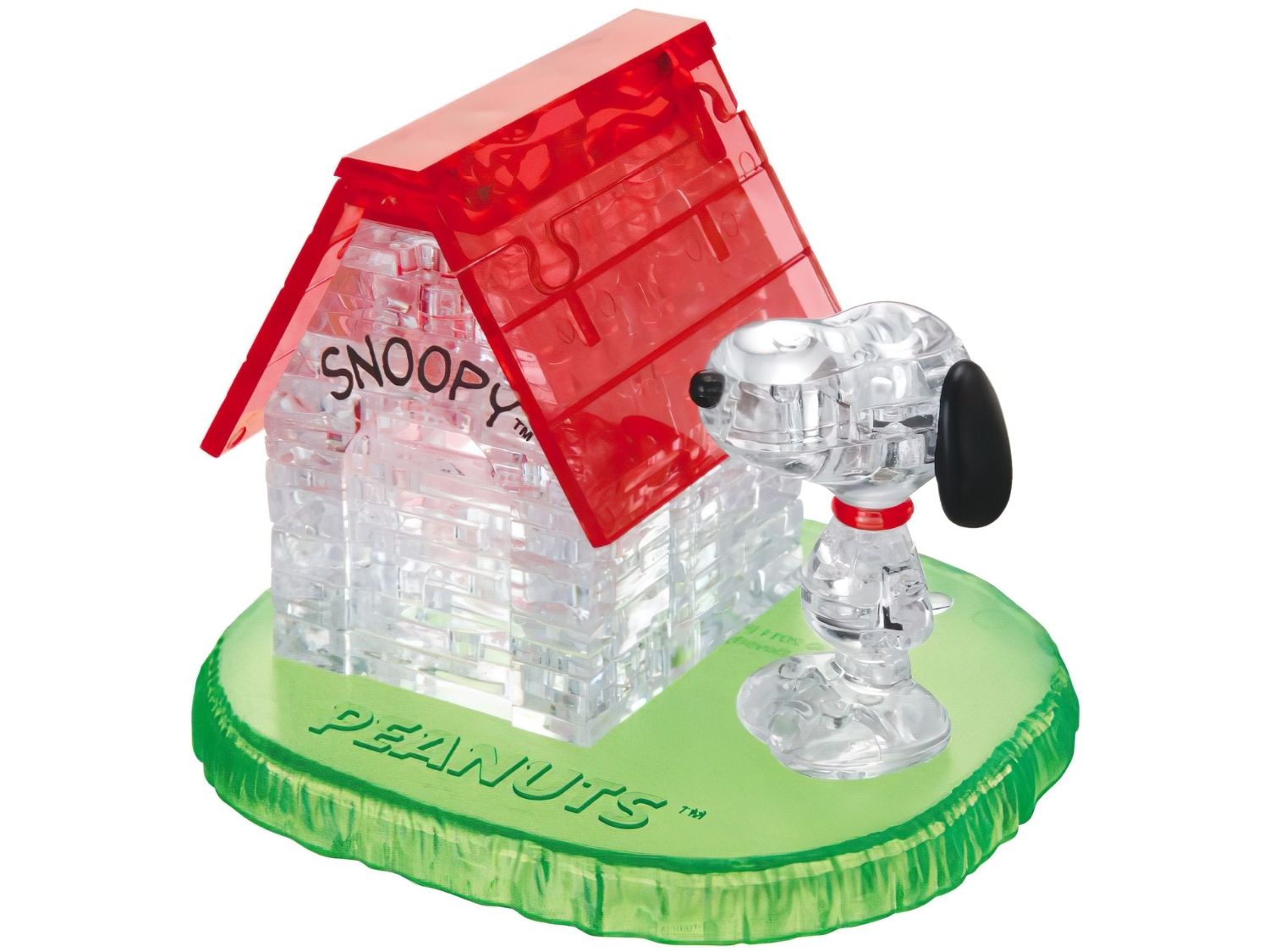 Beverly • Peanuts • Snoopy House　51 PCS　Crystal 3D Puzzle