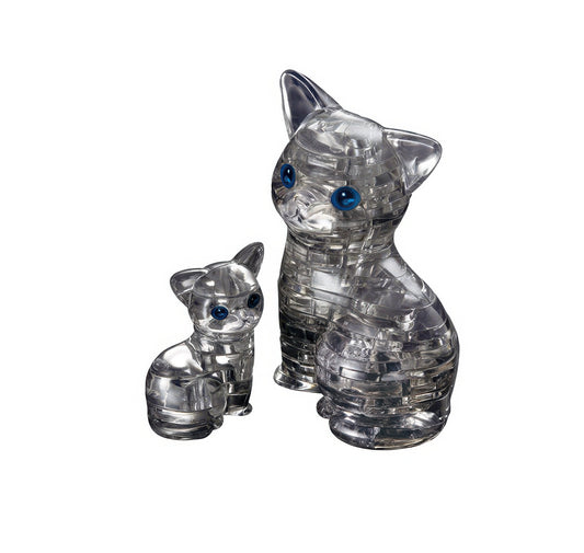 Beverly 50156　Animal • Black Cat　49 Pieces Crystal 3D Puzzle