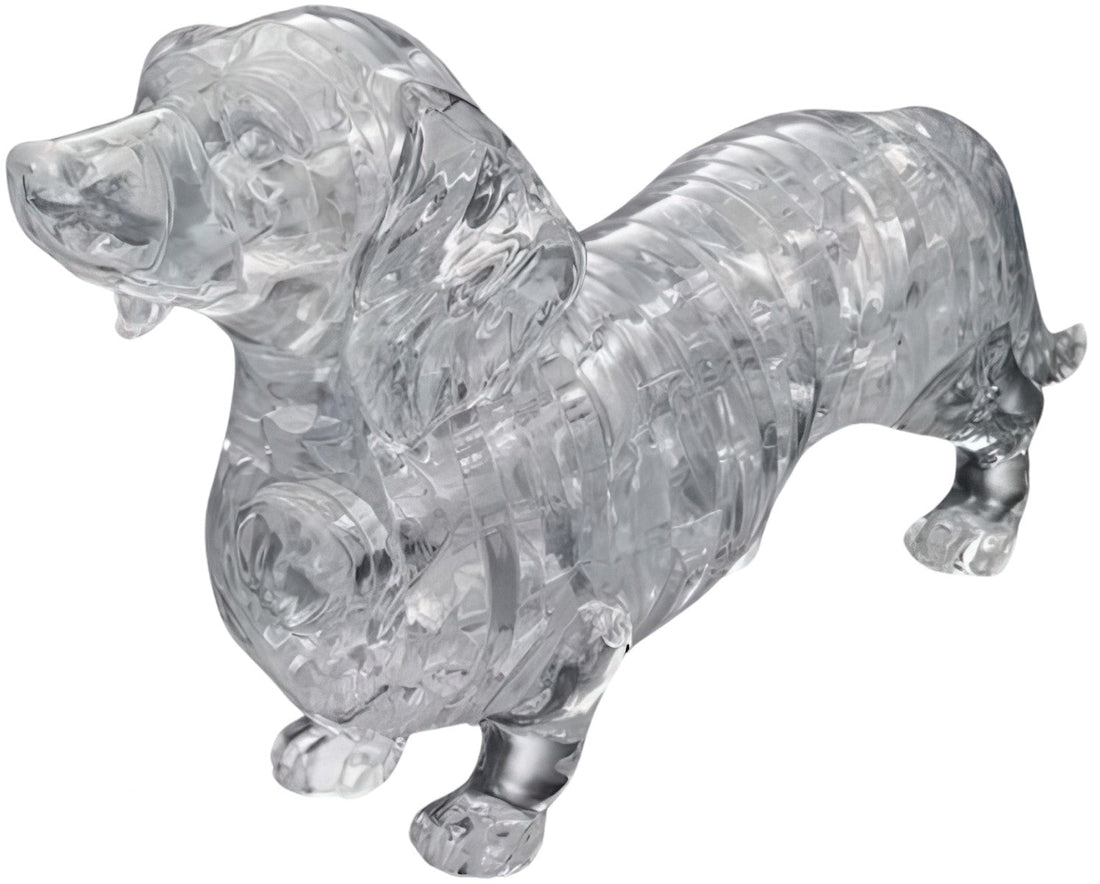 beverly-50180-animal-clear-dachshund-41-pieces-crystal-3d-puzzle