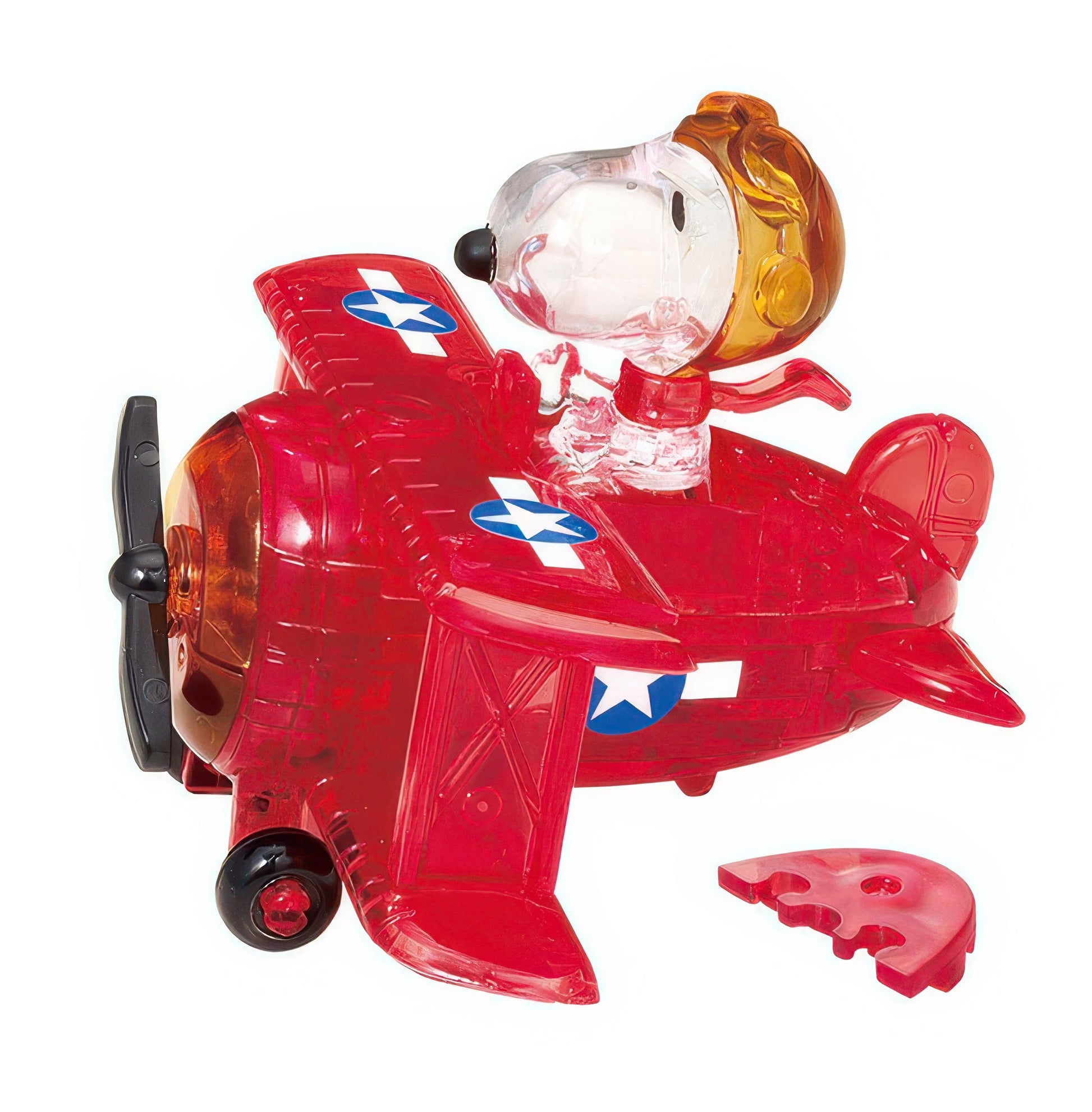 beverly-50182-peanuts-snoopy-flying-ace-39-pieces-crystal-3d-puzzle