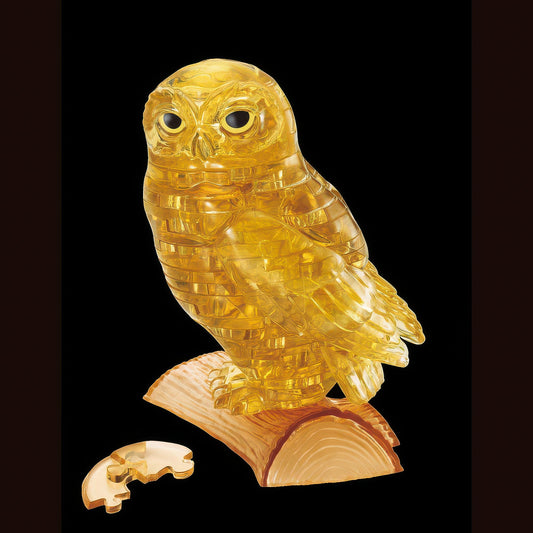 Beverly 50191　Animal • Gold Owl　42 Pieces Crystal 3D Puzzle