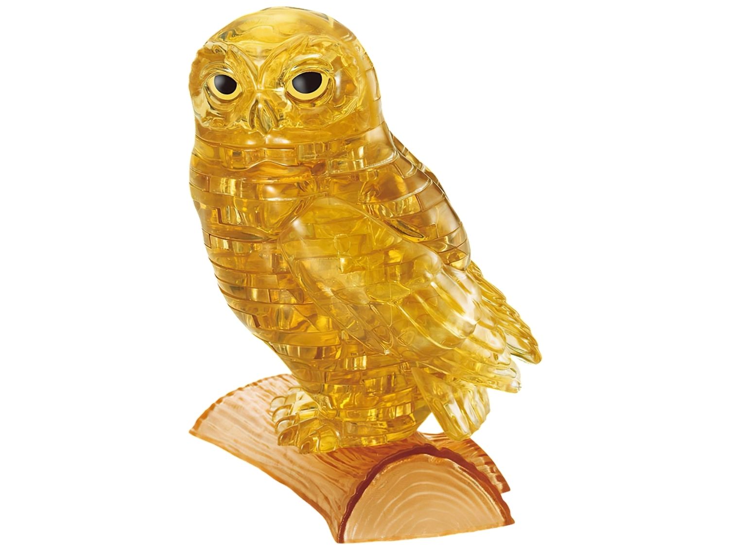 Beverly • Animal • Gold Owl　42 PCS　Crystal 3D Puzzle