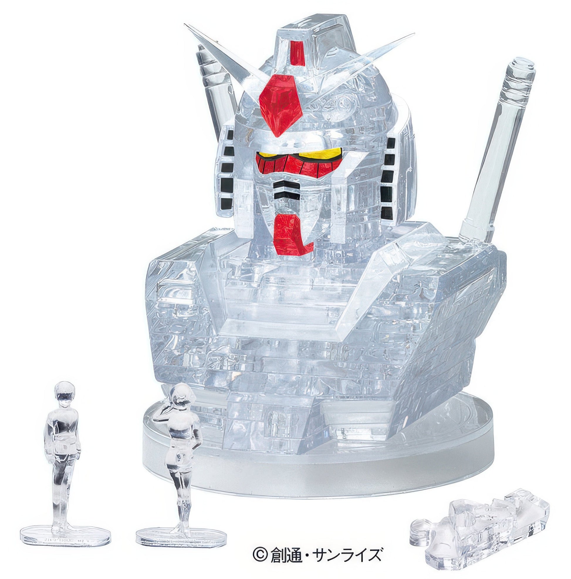 beverly-50198-mobile-suit-gundam-clear-gundam-55-pieces-crystal-3d-puzzle