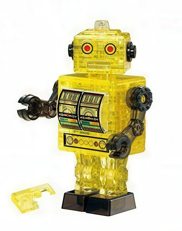 beverly-50201-yellow-tin-robot-39-pieces-crystal-3d-puzzle