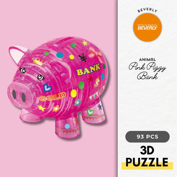 beverly-50225-animal-pink-piggy-bank-93-pieces-crystal-3d-puzzle