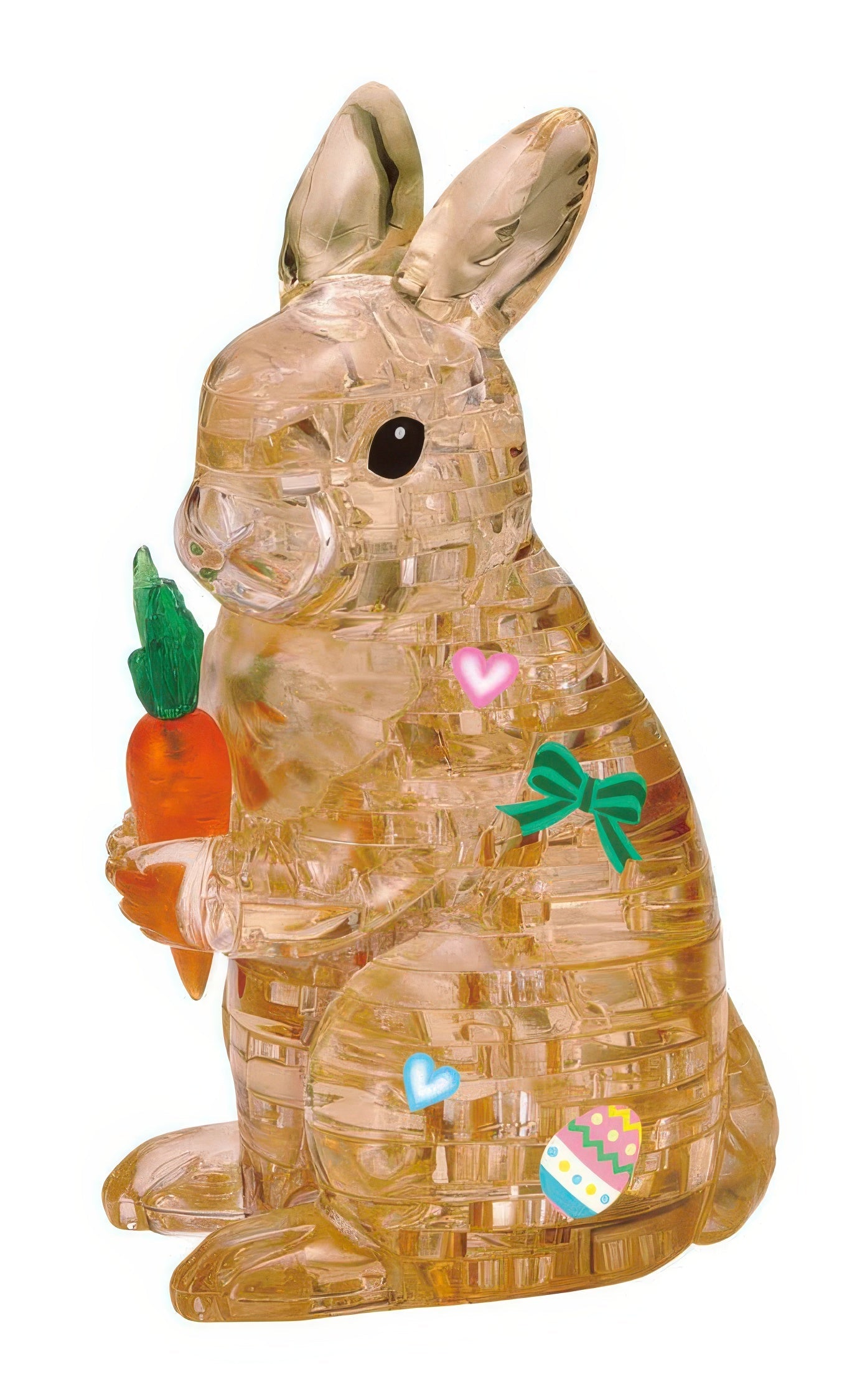 beverly-50234-animal-brown-rabbit-43-pieces-crystal-3d-puzzle