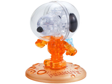 Beverly • Peanuts • Snoopy Orange Astronaut　35 PCS　Crystal 3D Puzzle