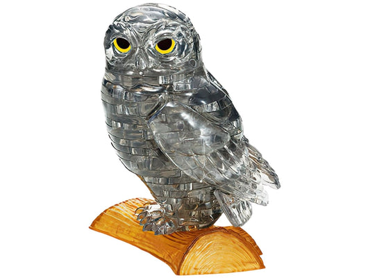 Beverly • Animal • Black Owl　42 PCS　Crystal 3D Puzzle