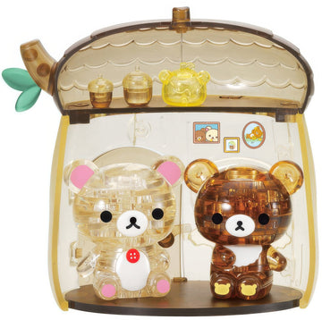 beverly-50264-korilakkuma-and-chairoikoguma's-acorn-house-66-pieces-3d-puzzle