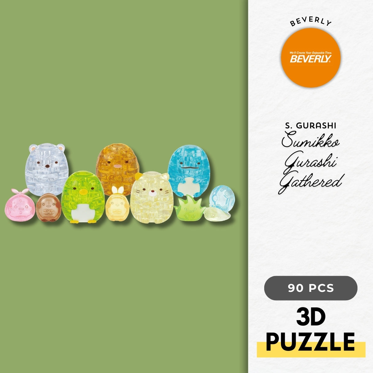 beverly-50280-sumikko-gurashi-gathered-90-pieces-crystal-3d-puzzle