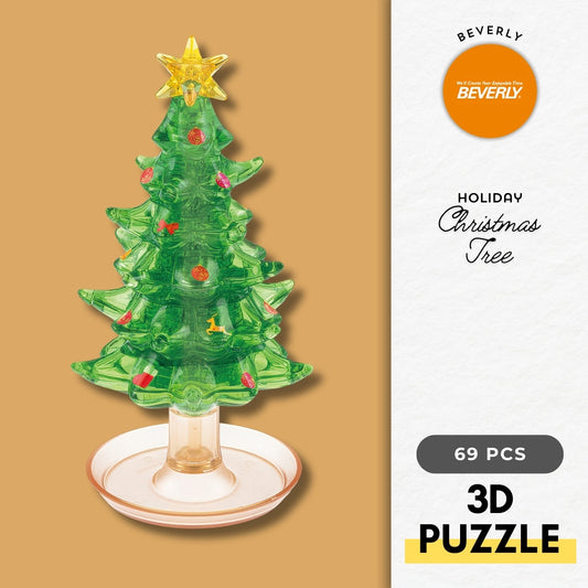 Beverly 50288　Christmas Tree　69 Pieces Crystal 3D Puzzle