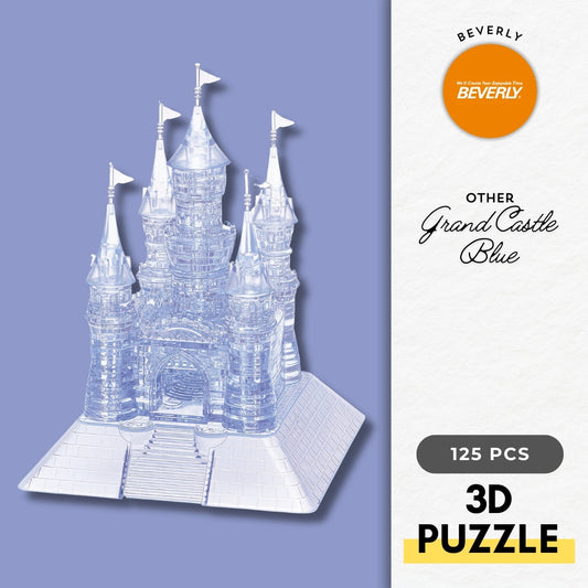 Beverly 50291　Grand Castle Blue　125 Pieces Crystal 3D Puzzle