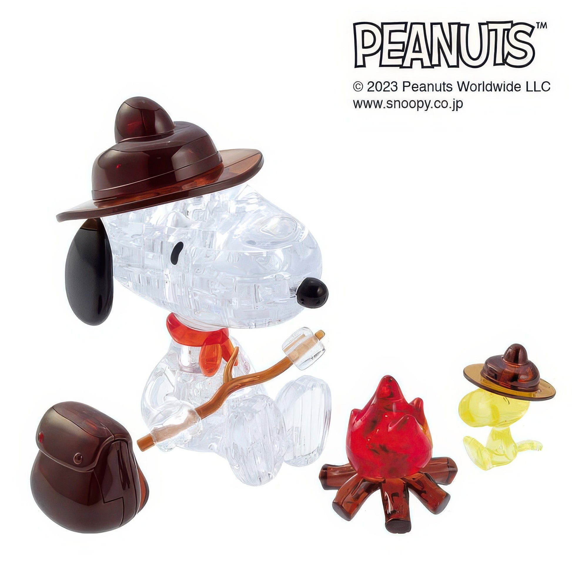 beverly-50292-peanuts-snoopy-camp-43-pieces-crystal-3d-puzzle