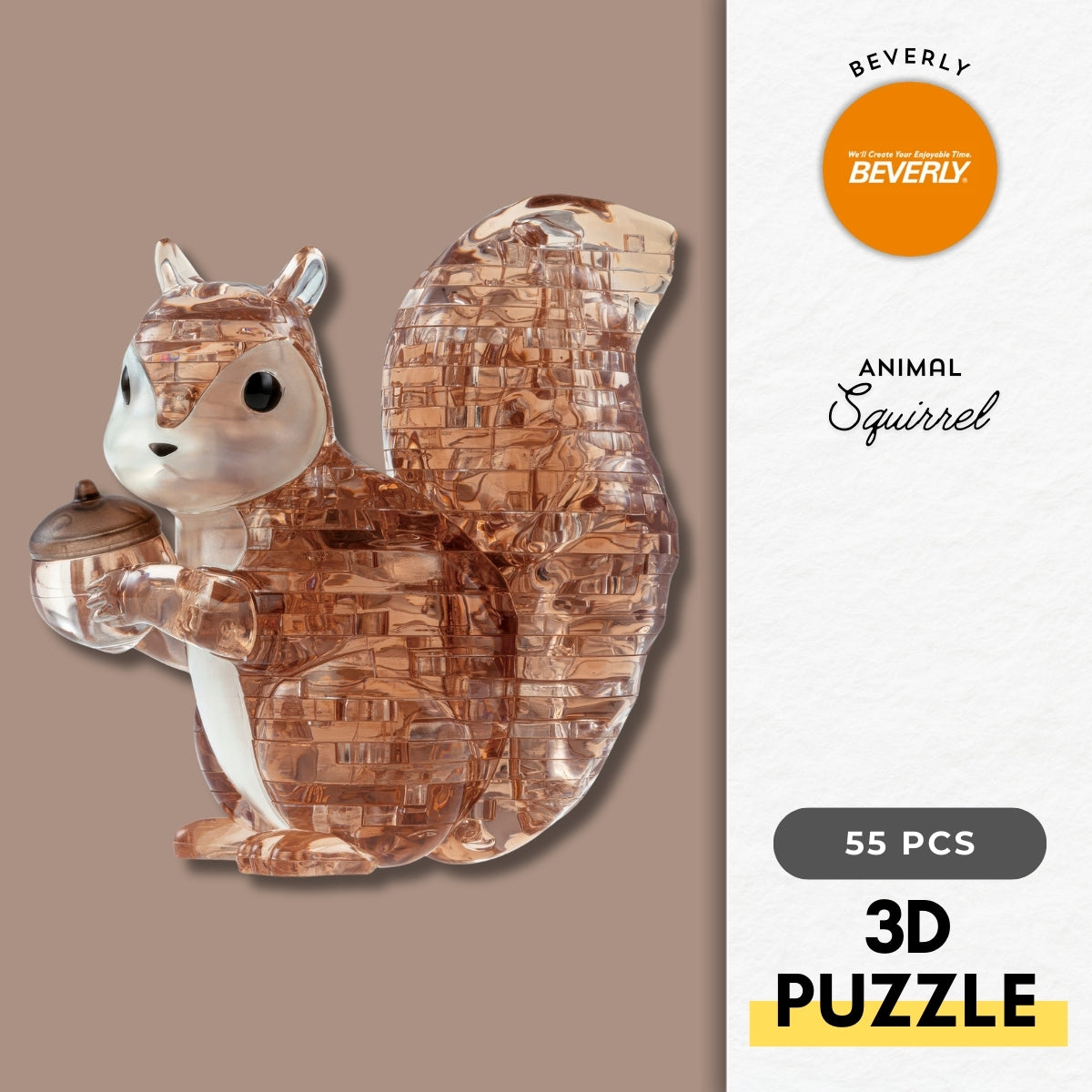 beverly-50295-animal-squirrel-55-pieces-crystal-3d-puzzle