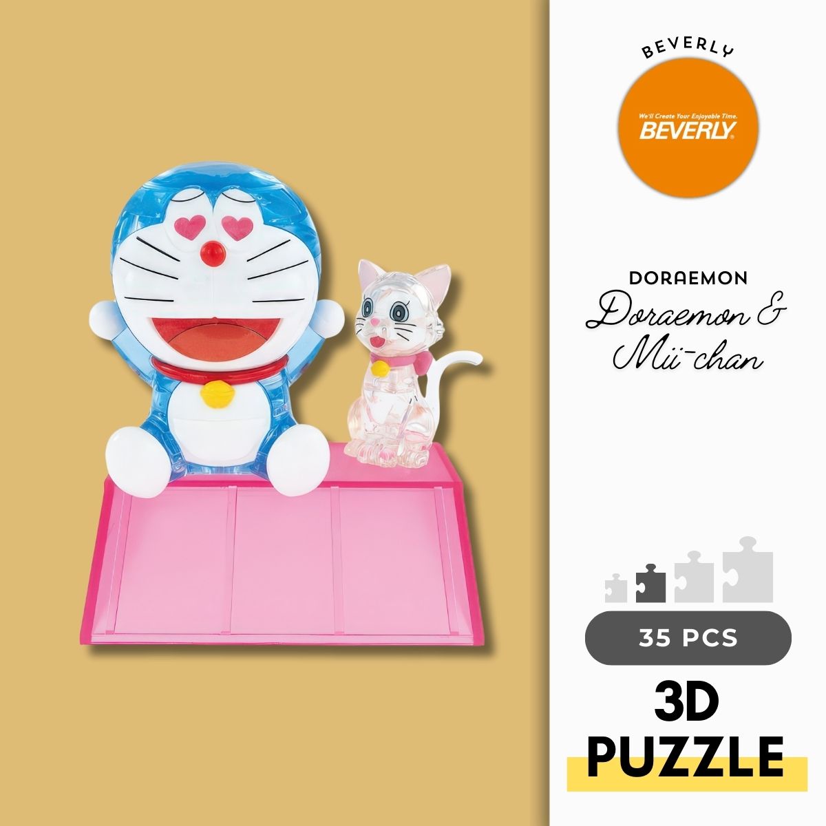 beverly-50312-doraemon-mii-chan-35-pieces-crystal-3d-puzzle