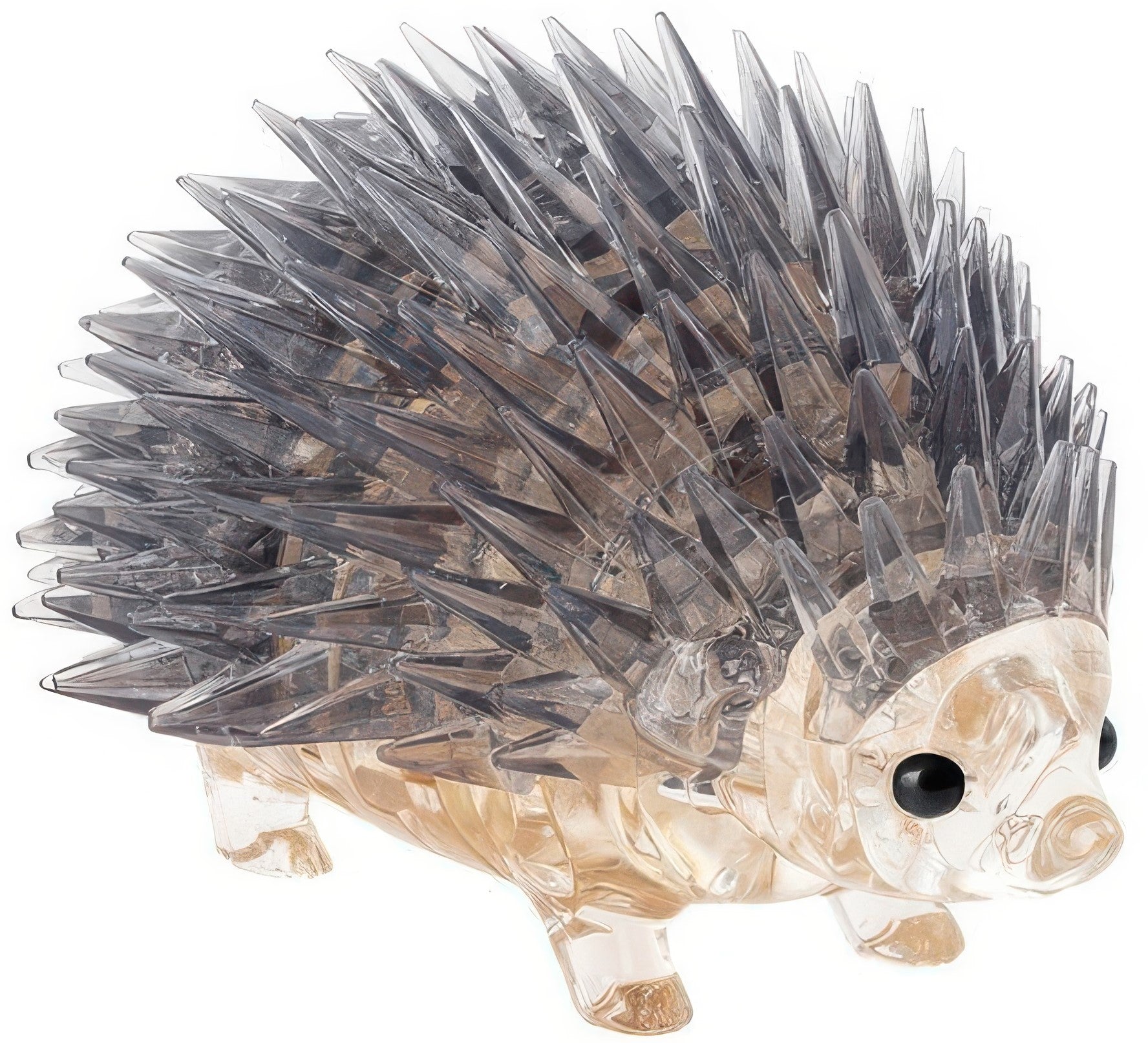 beverly-50313-animal-grey-hedgehog-55-pieces-crystal-3d-puzzle