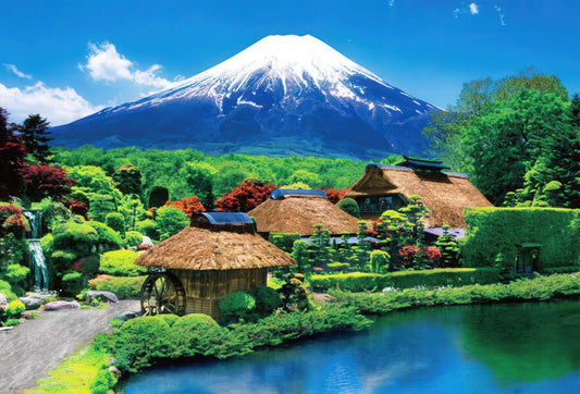 Beverly 51-194　Scenery • Mount Fuji from Oshino Village　1000 Pieces Jigsaw Puzzle