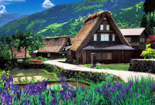 Beverly 51-197　Scenery • Gokayama in Bloom　1000 Pieces Jigsaw Puzzle