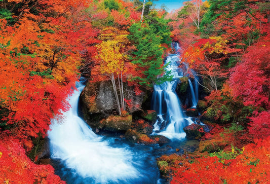 Beverly 51-209　Scenery • Ryuzu Falls in Autumn　1000 Pieces Jigsaw Puzzle