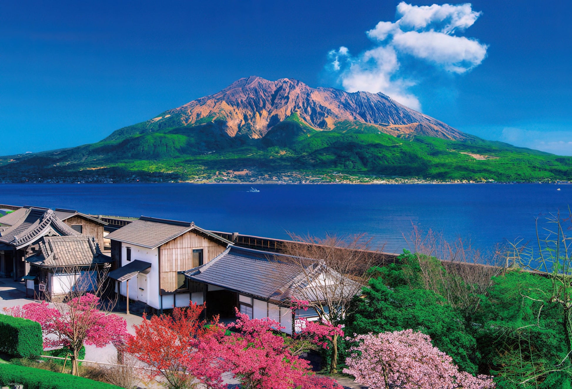 beverly-51-237-scenery-sengan-en-overlooking-sakurajima-1000-pieces-jigsaw-puzzle