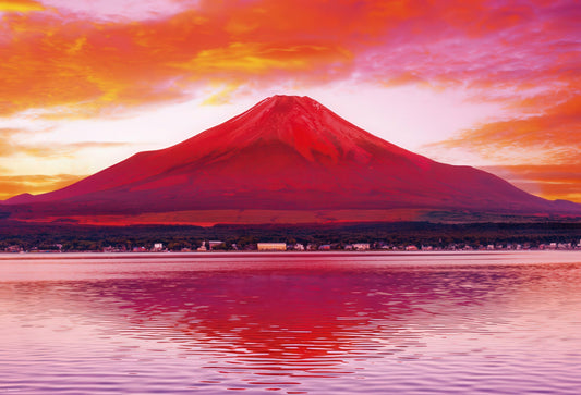 Beverly 51-238　Scenery • Sacred Red Fuji　1000 Pieces Jigsaw Puzzle